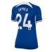 Chelsea Reece James #24 Voetbalkleding Thuisshirt Dames 2023-24 Korte Mouwen